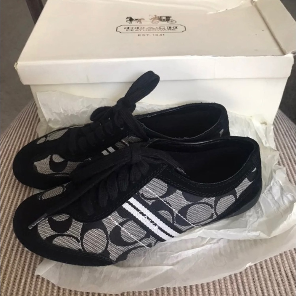 Coach signature shoes